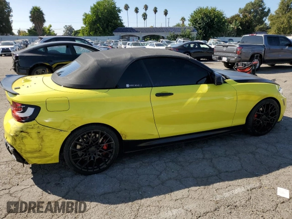 2015 BMW 2 Series M235i with VIN WBA1M1C55FV393217, listed as a Copart auction lot 70542093 with 118,918 mi miles. Bid and sale history available at carsss.com. Image 3.