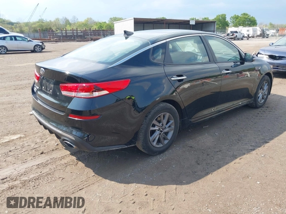 2019 Kia Optima LX with VIN 5XXGT4L3XKG349221, listed as a IAAI auction lot 41982906 with 31,251 mi miles. Bid and sale history available at carsss.com. Image 4.