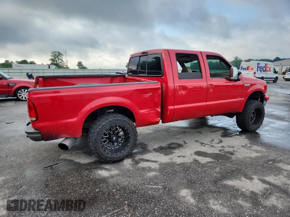 2006 Ford F-250 XL with VIN 1FTSW21P46EB54107, listed as a Copart auction lot 58334325 with 257,240 mi miles and Salvage title. Bid and sale history available at DreamBid. Image 3.