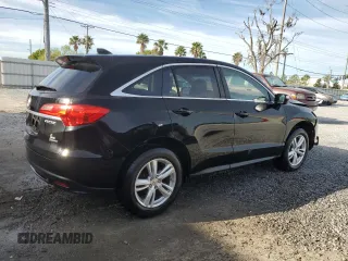 2015 Acura RDX Tech Pkg with VIN 5J8TB4H5XFL013877, listed as a Copart auction lot 48183875 with 92,081 mi miles and Salvage Title. Bid and sale history available at carsss.com. Image 3.