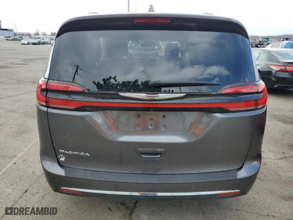 2022 Chrysler Pacifica Touring L with VIN 2C4RC1BG7NR132300, listed as a Copart auction lot 50593225 with NaN miles and Salvage Title. Bid and sale history available at carsss.com. Image 6.