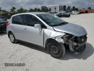 2010 Nissan Versa 1.8 SL with VIN 3N1BC1CP9AL445505, listed as a Copart auction lot 51128485 with 215,630 mi miles and Salvage Title. Bid and sale history available at carsss.com. Image 4.