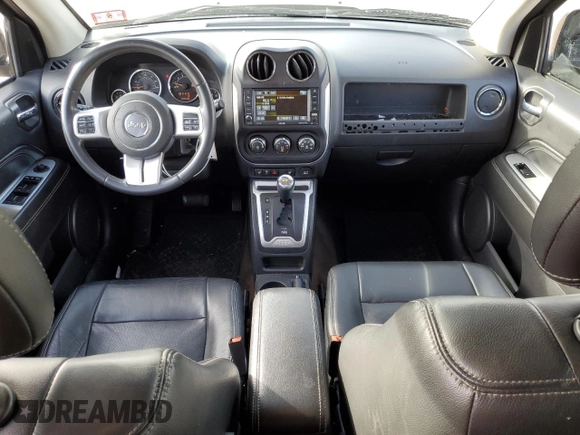 2015 Jeep Compass Limited with VIN 1C4NJDCB2FD292064, listed as a Copart auction lot 72728374 with 69,538 mi miles and Salvage Title. Bid and sale history available at carsss.com. Image 8.