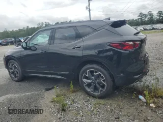 2020 Chevrolet Blazer RS with VIN 3GNKBERS2LS590940, listed as a Copart auction lot 59411645 with 85,108 mi miles and Salvage title. Bid and sale history available at DreamBid. Image 2.