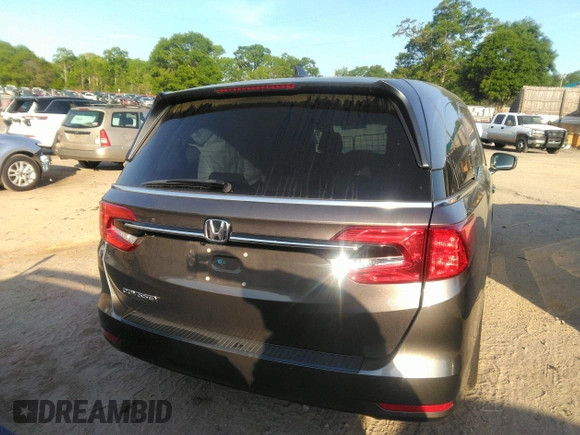 2022 Honda Odyssey EX with VIN 5FNRL6H59NB019950, listed as a IAAI auction lot 42070655 with 24,863 mi miles and . Bid and sale history available at DreamBid. Image 16.