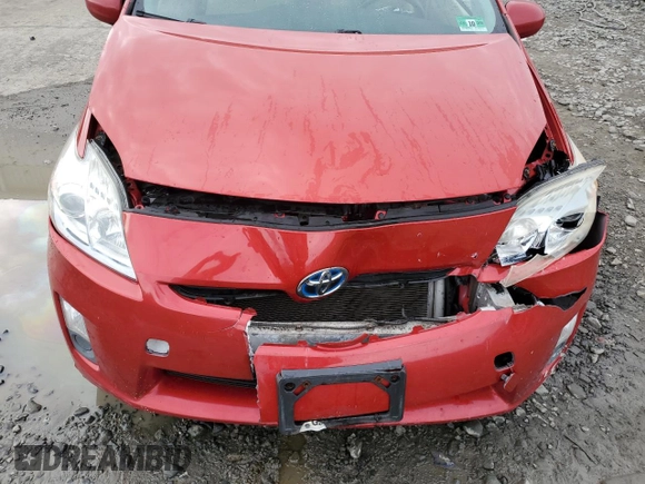 2010 Toyota Prius II with VIN JTDKN3DU4A5156684, listed as a Copart auction lot 51925955 with Not Provided miles and Salvage Title. Bid and sale history available at carsss.com. Image 11.