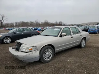 2008 Mercury Grand Marquis LS with VIN 2MEFM75V98X655166, listed as a Copart auction lot 51463775 with Not Provided miles and Salvage Title. Bid and sale history available at DreamBid. Image 1.