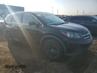 2012 Honda CR-V LX with VIN 2HKRM4H35CH113886, listed as a Copart auction lot 62484355 with 179,033 mi miles and Clean title. Bid and sale history available at DreamBid. Image 4.