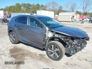 2018 Lexus NX with VIN JTJBARBZ5J2173683, listed as a IAAI auction lot 41353433 with 48,867 mi miles. Bid and sale history available at carsss.com. Image 1.