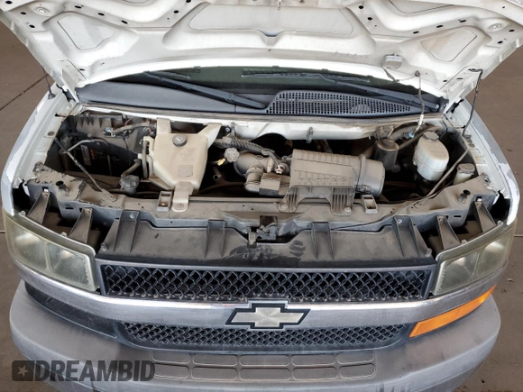 2012 Chevrolet Express Passenger 1LT with VIN 1GAZG1FG7C1123301, listed as a Copart auction lot 57155095 with 162,248 mi miles and Clean title. Bid and sale history available at DreamBid. Image 12.