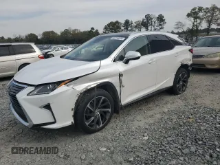 2016 Lexus RX 350 with VIN 2T2ZZMCAXGC016503, listed as a Copart auction lot 50776225 with 88,324 mi miles and Salvage Title. Bid and sale history available at DreamBid. Image 1.