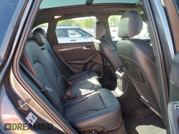 2016 Audi SQ5 Premium Plus with VIN WA1CCAFP1GA038009, listed as a Copart auction lot 56943495 with 98,072 mi miles and Salvage title. Bid and sale history available at DreamBid. Image 11.