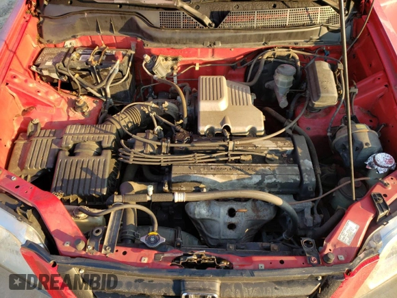 2001 Honda CR-V LX with VIN JHLRD174X1S014815, listed as a Copart auction lot 75460654 with 221,392 mi miles and Salvage Title. Bid and sale history available at carsss.com. Image 13.