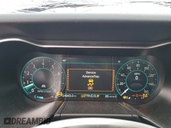 2021 Ford Mustang GT z VIN 1FA6P8CF8M5150487, wystawiony jako Copart lot #49863875 z przebiegiem 24 943 mil mil oraz Szkody całkowita. Historia ofert i sprzedaży dostępna na DreamBid. Obrazek 9.
