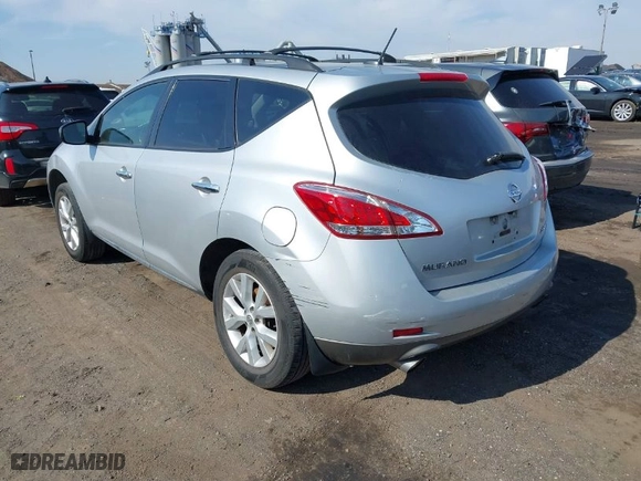 2013 Nissan Murano SL with VIN JN8AZ1MW1DW307537, listed as a IAAI auction lot 41635886 with 151,028 mi miles. Bid and sale history available at carsss.com. Image 3.