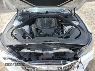 2018 Genesis G80 Sport with VIN KMHGN4JB2JU237330, listed as a Copart auction lot 58870695 with 61,417 mi miles and Salvage title. Bid and sale history available at DreamBid. Image 11.