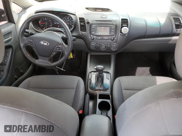 2017 Kia Forte LX with VIN 3KPFL4A77HE062986, listed as a Copart auction lot 52036365 with 98,679 mi miles and Salvage Title. Bid and sale history available at carsss.com. Image 8.