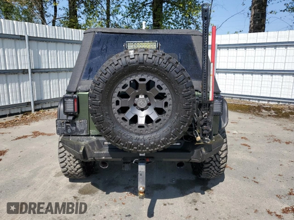 2008 Jeep Wrangler Unlimited Rubicon with VIN 1J4GA69148L591013, listed as a Copart auction lot 53931315 with 164,396 mi miles and Clean title. Bid and sale history available at DreamBid. Image 6.