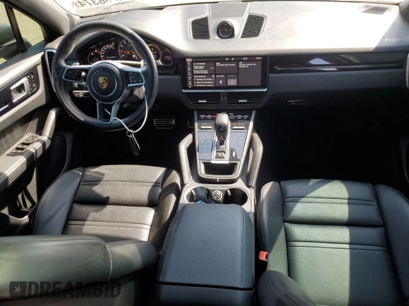 2021 Porsche Cayenne S with VIN WP1AB2AY8MDA27989, listed as a Copart auction lot 71258374 with 19,435 mi miles and Salvage title. Bid and sale history available at DreamBid. Image 8.