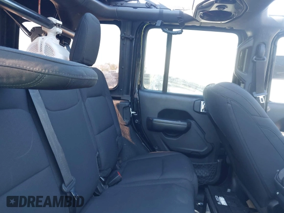 2022 Jeep Wrangler Unlimited Sport with VIN 1C4HJXDNXNW112324, listed as a IAAI auction lot 41376149 with 69,435 mi miles and . Bid and sale history available at DreamBid. Image 8.
