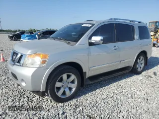 2010 Nissan Armada Titanium z VIN 5N1BA0ND4AN612994, wystawiony jako Copart lot #54964745 z przebiegiem 157 147 mil mil oraz Szkoda całkowita • Salvage title. Historia ofert i sprzedaży dostępna na DreamBid. Obrazek 1.