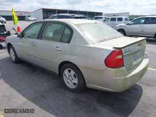 2005 Chevrolet Malibu LS with VIN 1G1ZT54835F320678, listed as a IAAI auction lot 42104869 with 135,985 mi miles. Bid and sale history available at carsss.com. Image 3.