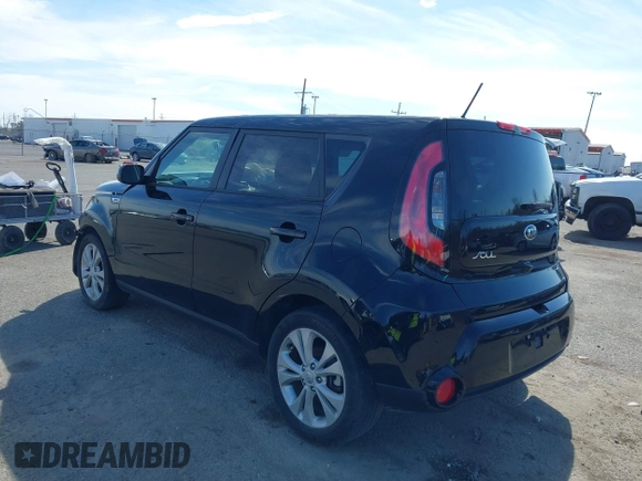 2016 Kia Soul + with VIN KNDJP3A57G7394397, listed as a IAAI auction lot 41621912 with 140,070 mi miles. Bid and sale history available at carsss.com. Image 3.