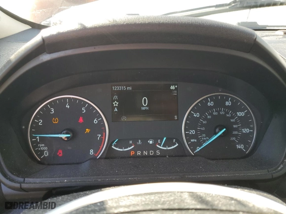 2019 Ford EcoSport Titanium with VIN MAJ6S3KL6KC289695, listed as a Copart auction lot 50129215 with 123,315 mi miles and Non Repairable. Bid and sale history available at carsss.com. Image 9.
