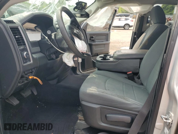 2018 Ram 1500 Express with VIN 1C6RR7FG1JS191242, listed as a Copart auction lot 58970085 with 126,427 mi miles and Salvage title. Bid and sale history available at DreamBid. Image 7.