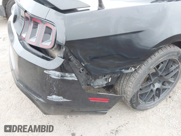 2013 Ford Mustang GT with VIN 1ZVBP8CF3D5240409, listed as a IAAI auction lot 41022550 with 133,744 mi miles. Bid and sale history available at carsss.com. Image 18.