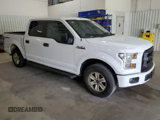 2015 Ford F-150 XLT with VIN 1FTEW1C84FKE47844, listed as a Copart auction lot 50348595 with 137,916 mi miles and Salvage Title. Bid and sale history available at carsss.com. Image 4.