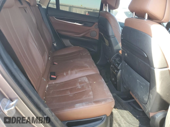 2016 BMW X6 sDrive35i with VIN 5UXKU0C50G0F92208, listed as a Copart auction lot 84896154 with 130,730 mi miles and Salvage Title. Bid and sale history available at carsss.com. Image 10.