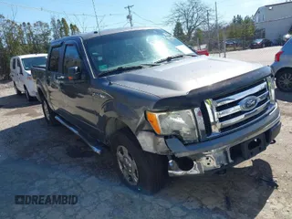 2010 Ford F-150 XL with VIN 1FTFW1EV3AFB48239, listed as a IAAI auction lot 41997862 with 258,935 mi miles. Bid and sale history available at carsss.com. Image 1.