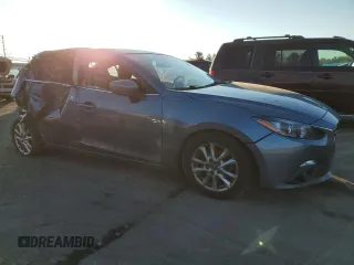 2015 Mazda 3 i Grand Touring z VIN JM1BM1W76F1225419, wystawiony jako Copart lot #74278093 z przebiegiem 102 059 mil mil oraz Szkoda całkowita • Salvage title. Historia ofert i sprzedaży dostępna na DreamBid. Obrazek 4.