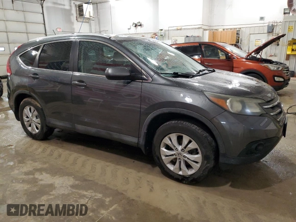 2013 Honda CR-V EX-L with VIN 2HKRM4H7XDH665484, listed as a Copart auction lot 51272685 with 142,209 mi miles and Salvage Title. Bid and sale history available at carsss.com. Image 4.