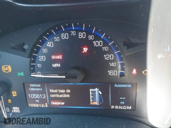 2014 Cadillac SRX with VIN 3GYFNAE36ES597007, listed as a IAAI auction lot 41675527 with 105,613 mi miles and . Bid and sale history available at DreamBid. Image 7.
