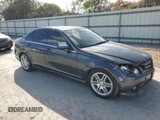 2008 Mercedes-Benz C 350 Sport with VIN WDDGF56X78F181479, listed as a Copart auction lot 85541024 with 153,099 mi miles and Salvage Title. Bid and sale history available at DreamBid. Image 4.