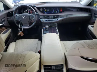 2018 Lexus LS with VIN JTHB51FF3J5002758, listed as a Copart auction lot 66185614 with 103,285 mi miles and Salvage Title. Bid and sale history available at carsss.com. Image 8.