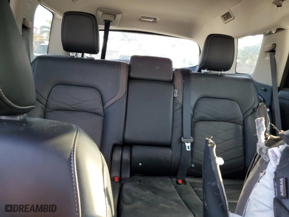 2022 Nissan Pathfinder Platinum with VIN 5N1DR3DGXNC272556, listed as a Copart auction lot 47342445 with 28,329 mi miles and Salvage Title. Bid and sale history available at carsss.com. Image 10.