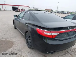 2012 Hyundai Azera with VIN KMHFH4JG4CA149544, listed as a IAAI auction lot 41499854 with 157,302 mi miles. Bid and sale history available at carsss.com. Image 3.