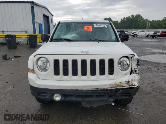 2016 Jeep Patriot High Altitude with VIN 1C4NJPFA4GD666891, listed as a Copart auction lot 54347515 with 122,775 mi miles and Salvage title. Bid and sale history available at DreamBid. Image 5.