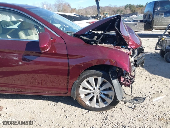 2015 Honda Accord Sedan EX-L with VIN 1HGCR3F84FA005420, listed as a IAAI auction lot 40849736 with 93,740 mi miles. Bid and sale history available at carsss.com. Image 19.