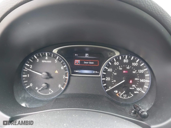 2016 Nissan Altima 2.5 SL with VIN 1N4AL3APXGC176545, listed as a IAAI auction lot 41780585 with 119,805 mi miles. Bid and sale history available at carsss.com. Image 7.