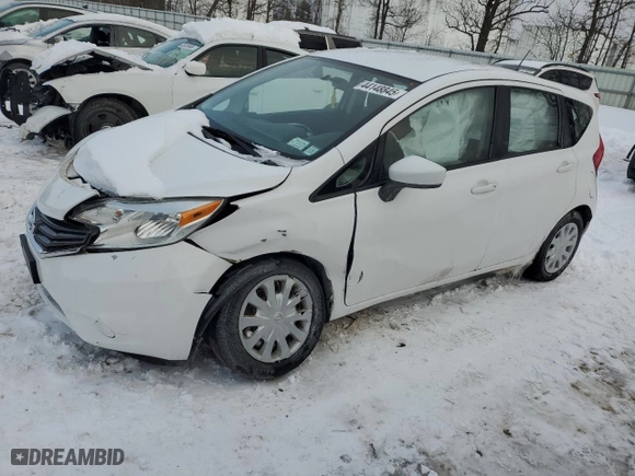 2016 Nissan Versa Note S with VIN 3N1CE2CP3GL402632, listed as a Copart auction lot 44148845 with 90,607 mi miles and Salvage Title. Bid and sale history available at carsss.com. Image 1.