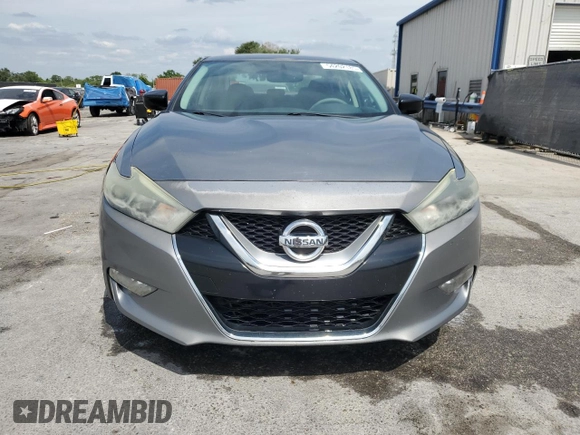 2016 Nissan Maxima SV with VIN 1N4AA6AP8GC401147, listed as a Copart auction lot 54202185 with 76,514 mi miles and Salvage Title. Bid and sale history available at DreamBid. Image 5.