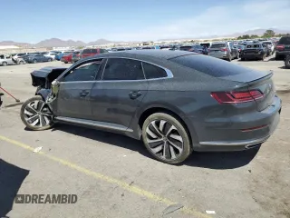2021 Volkswagen Arteon SEL R-Line with VIN WVWSR7AN0ME007542, listed as a Copart auction lot 53160935 with 49,848 mi miles and Salvage title. Bid and sale history available at DreamBid. Image 2.