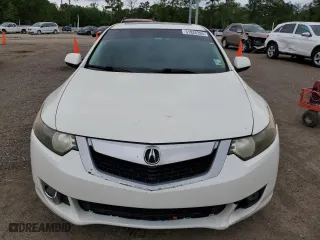 2010 Acura TSX with VIN JH4CU2F6XAC034325, listed as a Copart auction lot 51826395 with 189,032 mi miles and Salvage Title. Bid and sale history available at carsss.com. Image 5.