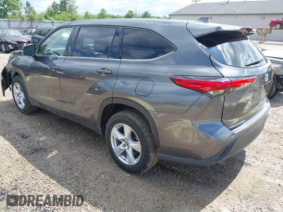 2021 Toyota Highlander L z VIN 5TDCZRAH6MS538197, wystawiony jako IAAI lot #42322488 z przebiegiem 129 014 mil mil oraz . Historia ofert i sprzedaży dostępna na DreamBid. Obrazek 3.