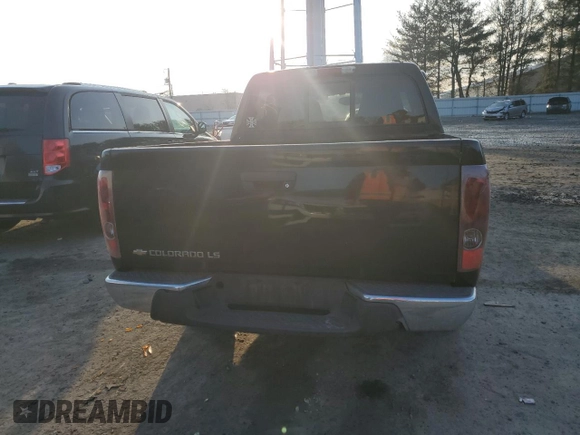 2005 Chevrolet Colorado 1SB LS Z85 with VIN 1GCCS136858118867, listed as a Copart auction lot 43008695 with 113,862 mi miles and Salvage Title. Bid and sale history available at carsss.com. Image 6.