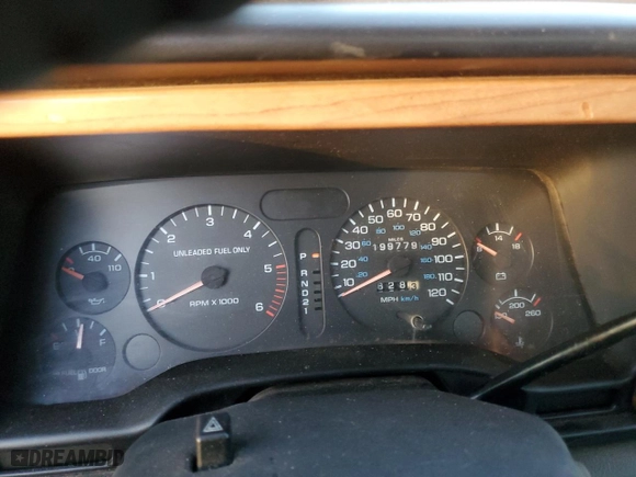 1995 Dodge Ram 1500 with VIN 1B7HF16Z7SS248864, listed as a Copart auction lot 81834194 with 199,779 mi miles and Salvage Title. Bid and sale history available at carsss.com. Image 9.